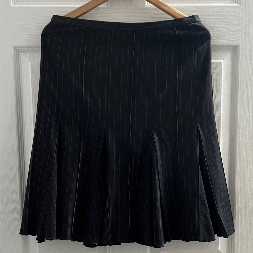 BCBGMaxAzria Black Pinstripe Blazer - Picture 3 of 5